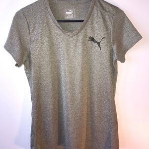 Puma women green shirt